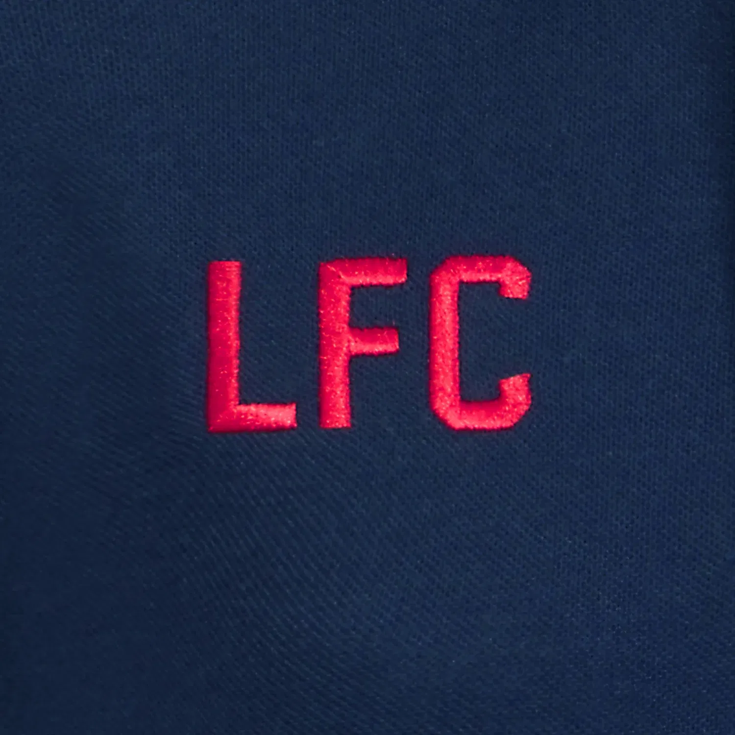 Детское поло Liverpool FC с вышивкой, темно-синий — фото 2