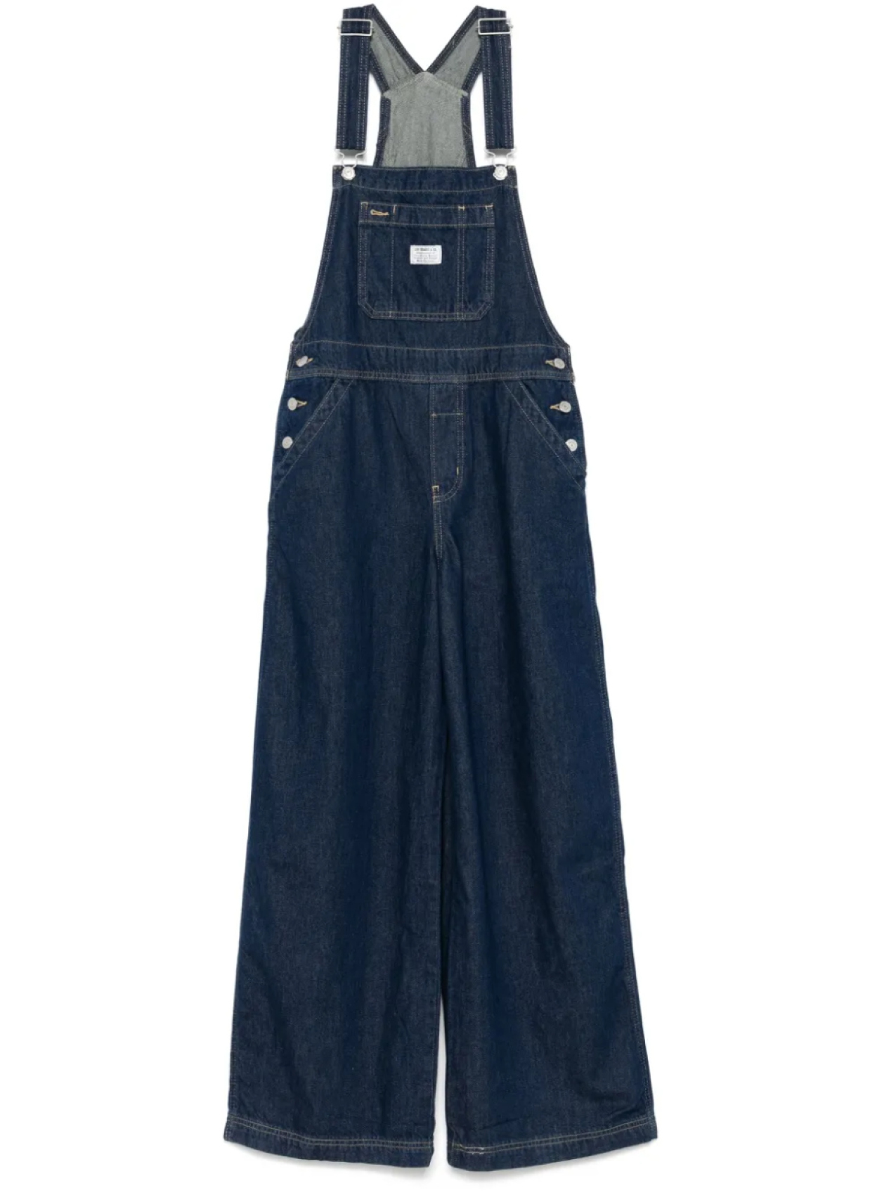 

Levi's джинсовый комбинезон, синий
