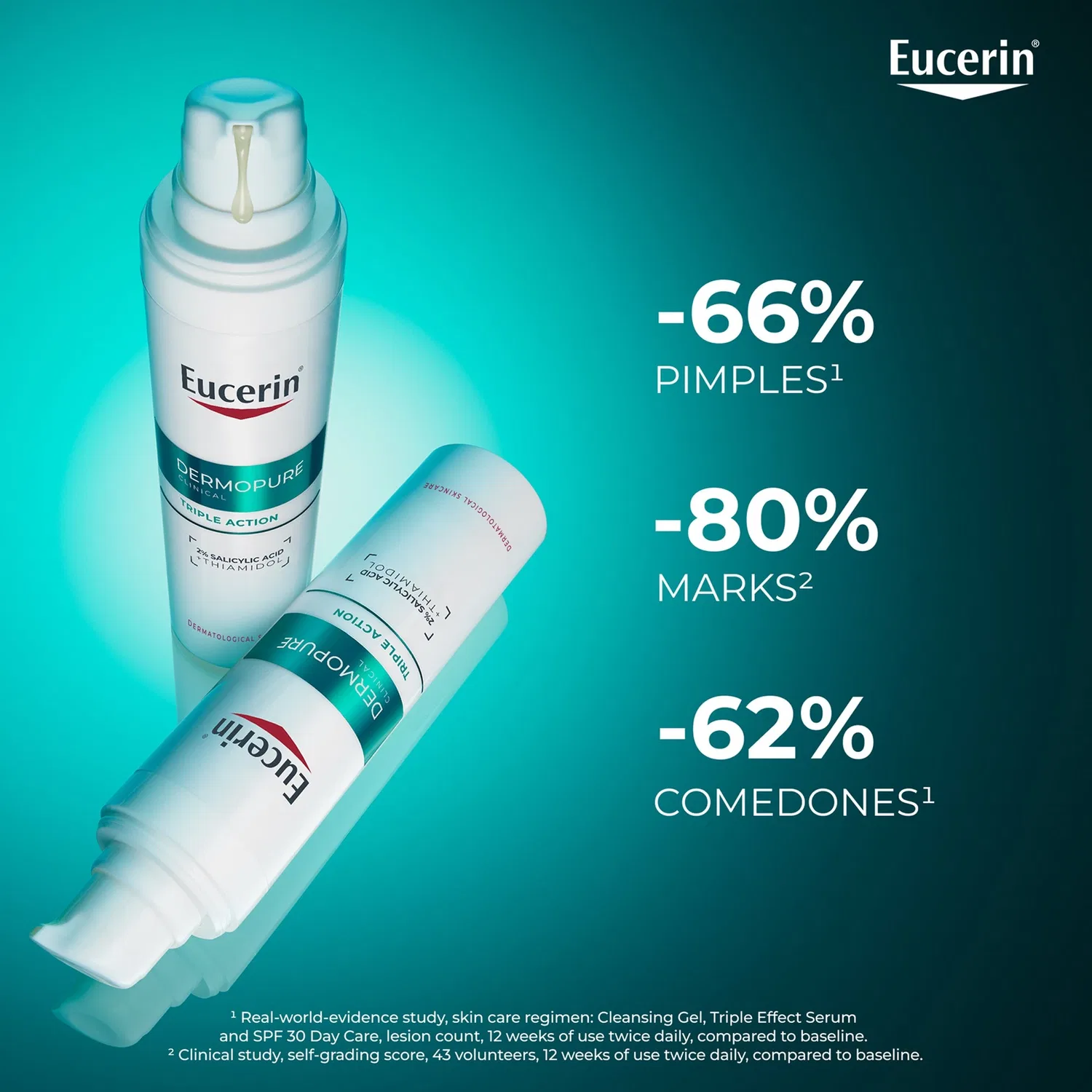 Сыворотка Eucerin — Dermopure Clinical тройного действия, 40 мл — фото 4