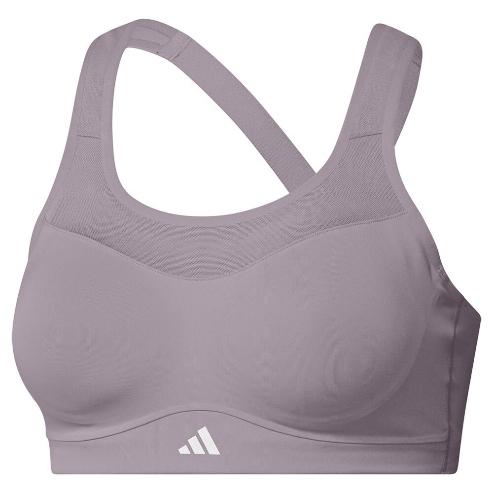 

Спортивный бюстгальтер adidas TLRD Impact HS, фиолетовый
