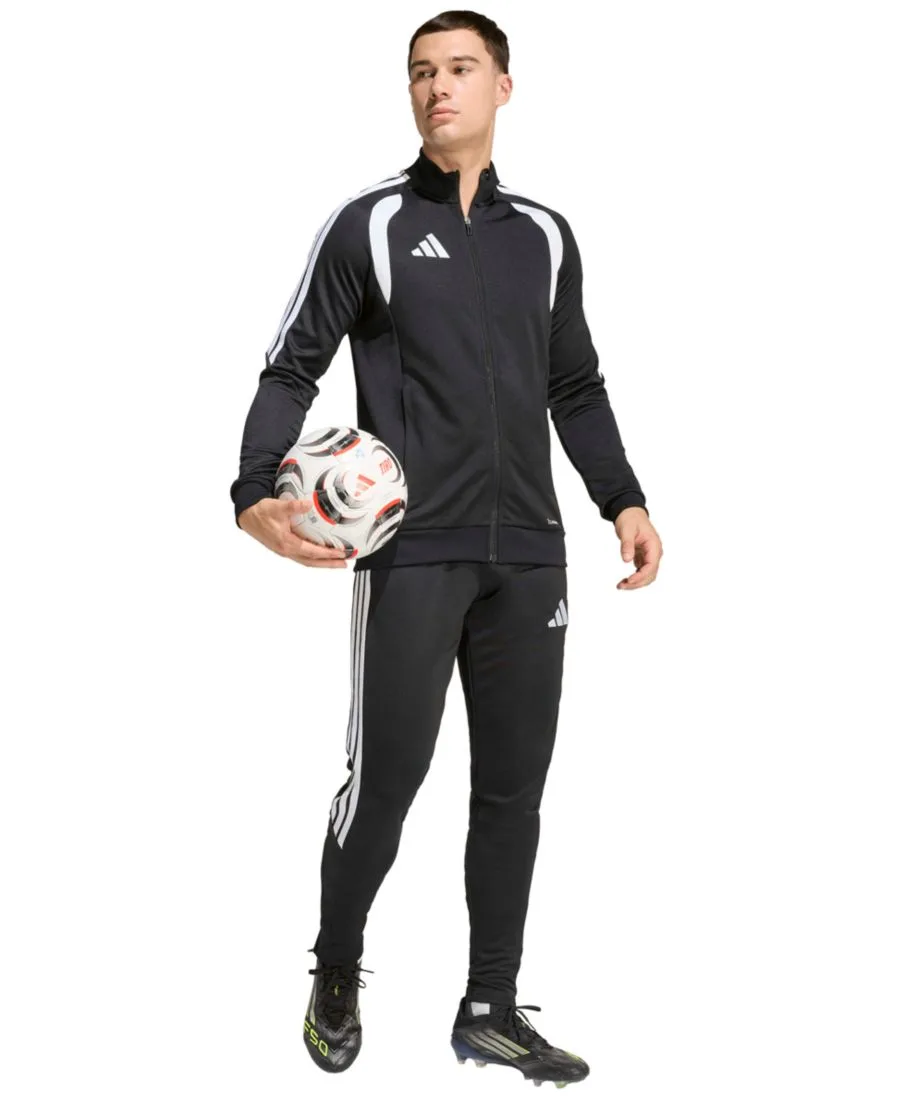 Мужская тренировочная куртка Tiro 26 League на молнии спереди Adidas, черный — фото 2