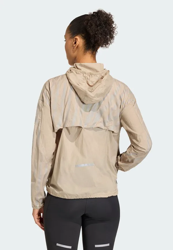 365 беговая куртка Adidas Performance, Beige — фото 2