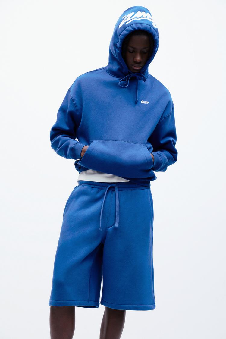 

Шорты-Бермуды для скейтбординга Pull And Bear, синий