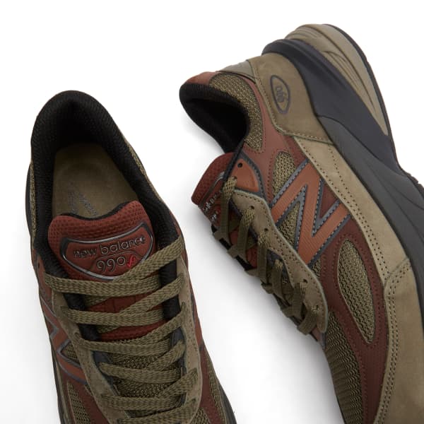 Кроссовки 990V6 New Balance, темно-camo — фото 3