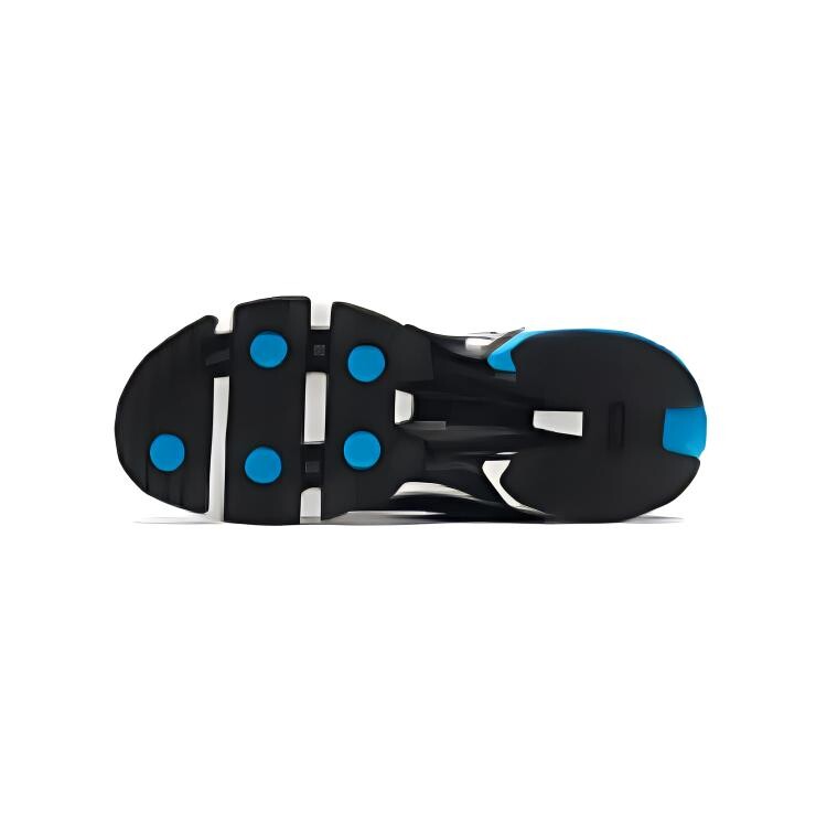 Кроссовки Flying Knight Kids PS Low-top Black/Ocean Blue/Silver Anta Kids, черный — фото 3