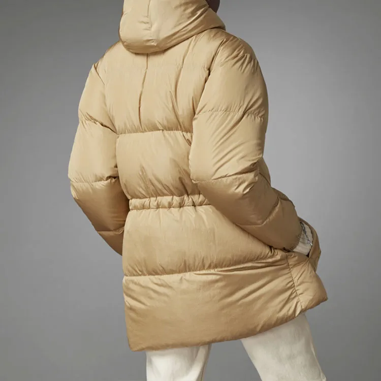 Adidas Originals Куртка пуховая зимняя женская light khaki — фото 3
