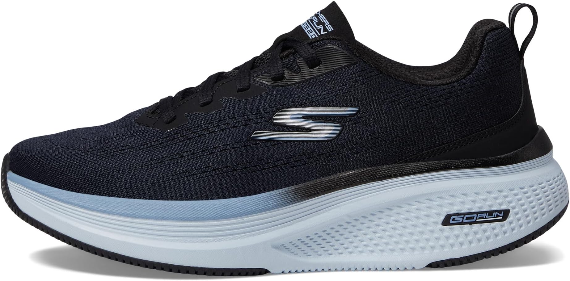 Кроссовки SKECHERS Go Run Elevate 2.0, цвет Black/Blue — фото 4