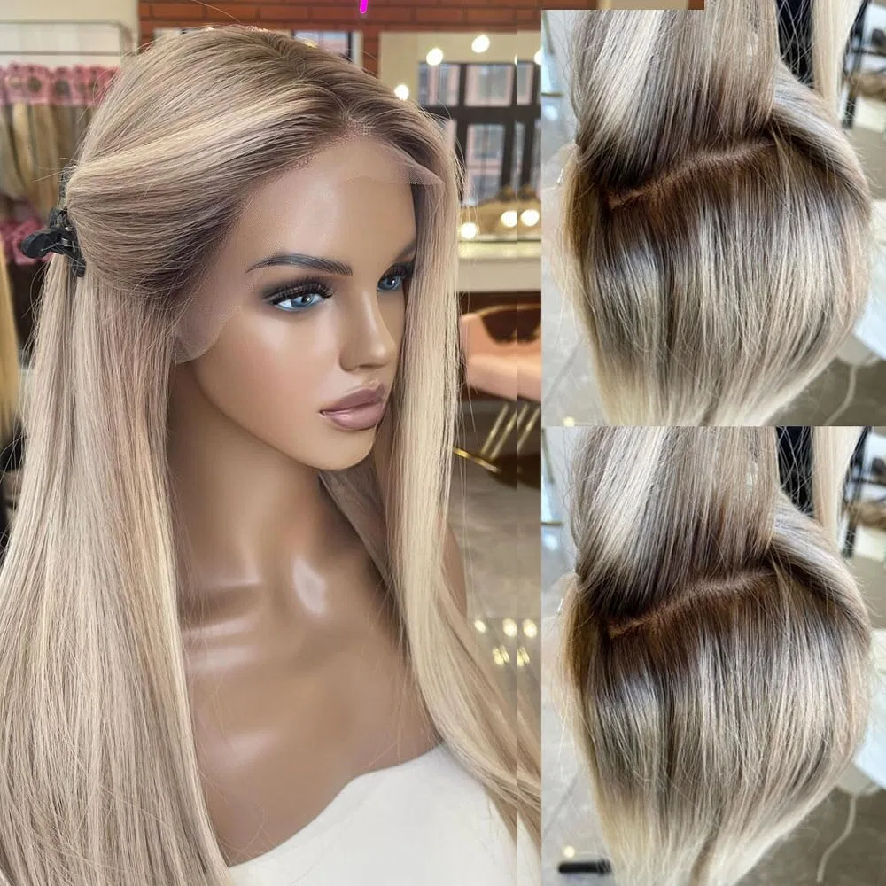 Парик из натуральных волос «Vanilla Blonde» 180% плотности от Byluxurious Sxfyinonh, Ash Moon