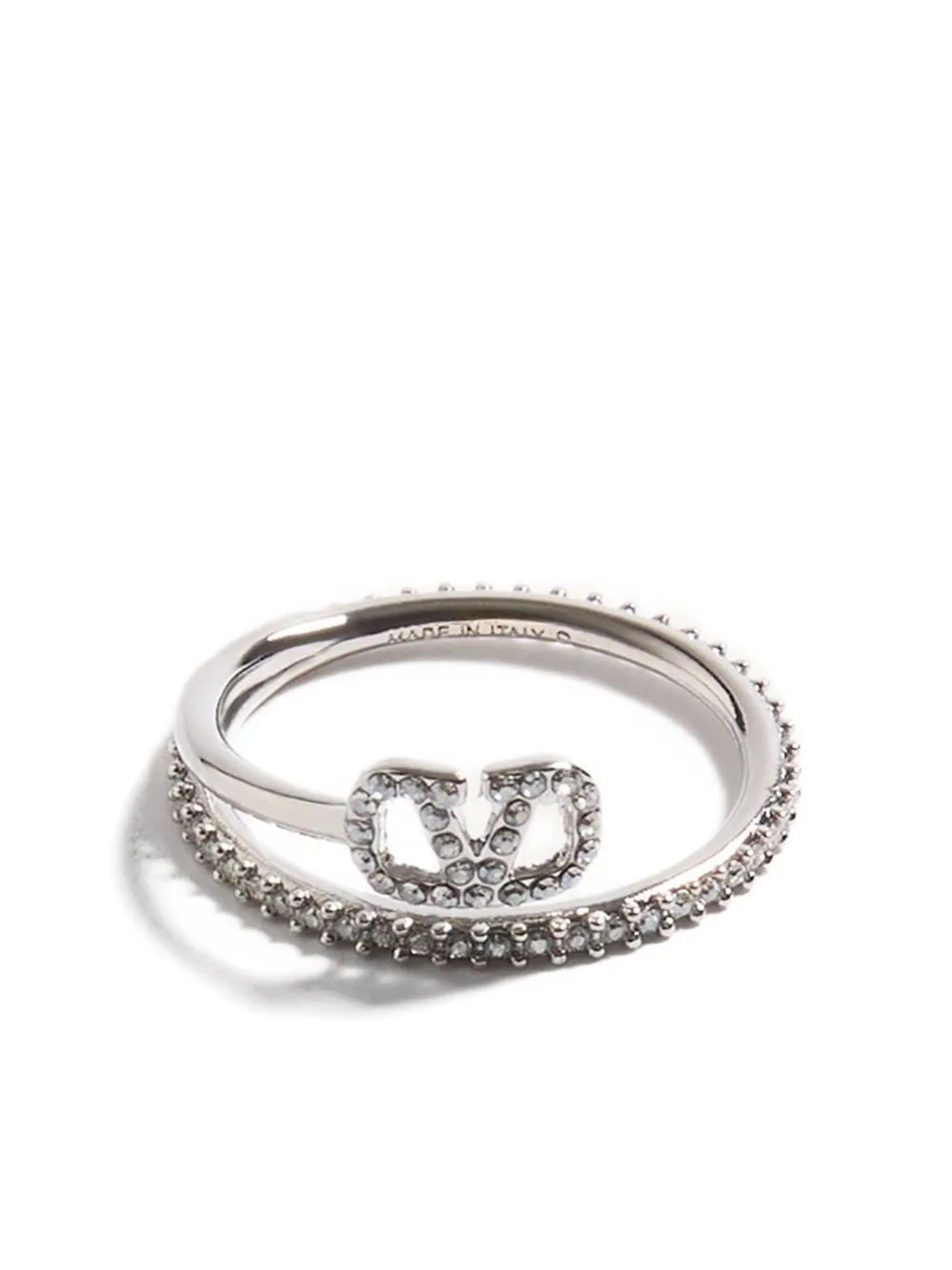 

Кольцо с логотипом VLogo Signature VALENTINO GARAVANI, серебряный