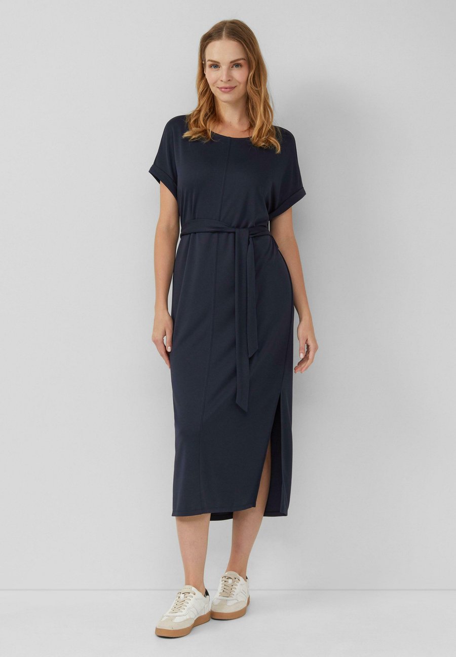 

Платье s.Oliver MIT BINDEGÜRTEL, Navy/Dark Blue
