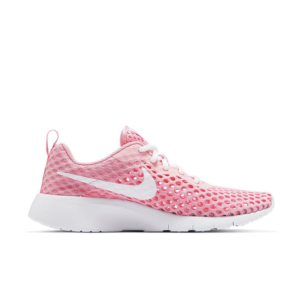 Кроссовки tanjun shoes розовые Nike, белый — фото 2