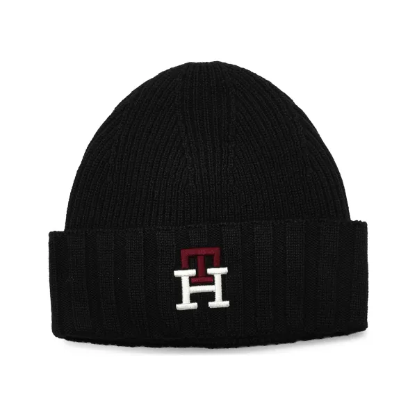 

Шапка с добавлением шерсти Tommy Hilfiger, черный
