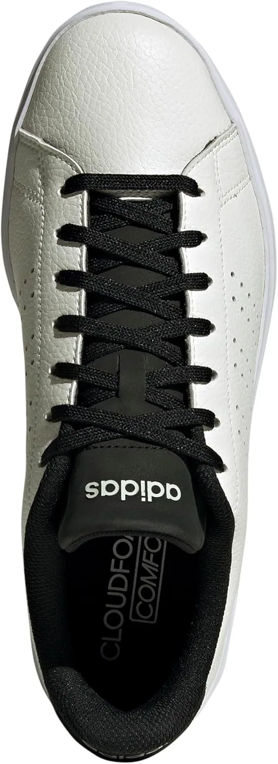 Кроссовки теннисные adidas Advantage 2.0, Off White/Black/Black — фото 4