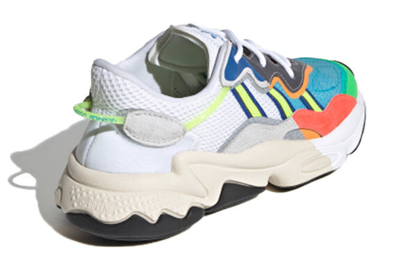 Кроссовки оригиналы ozweego shoes Adidas, белый — фото 4