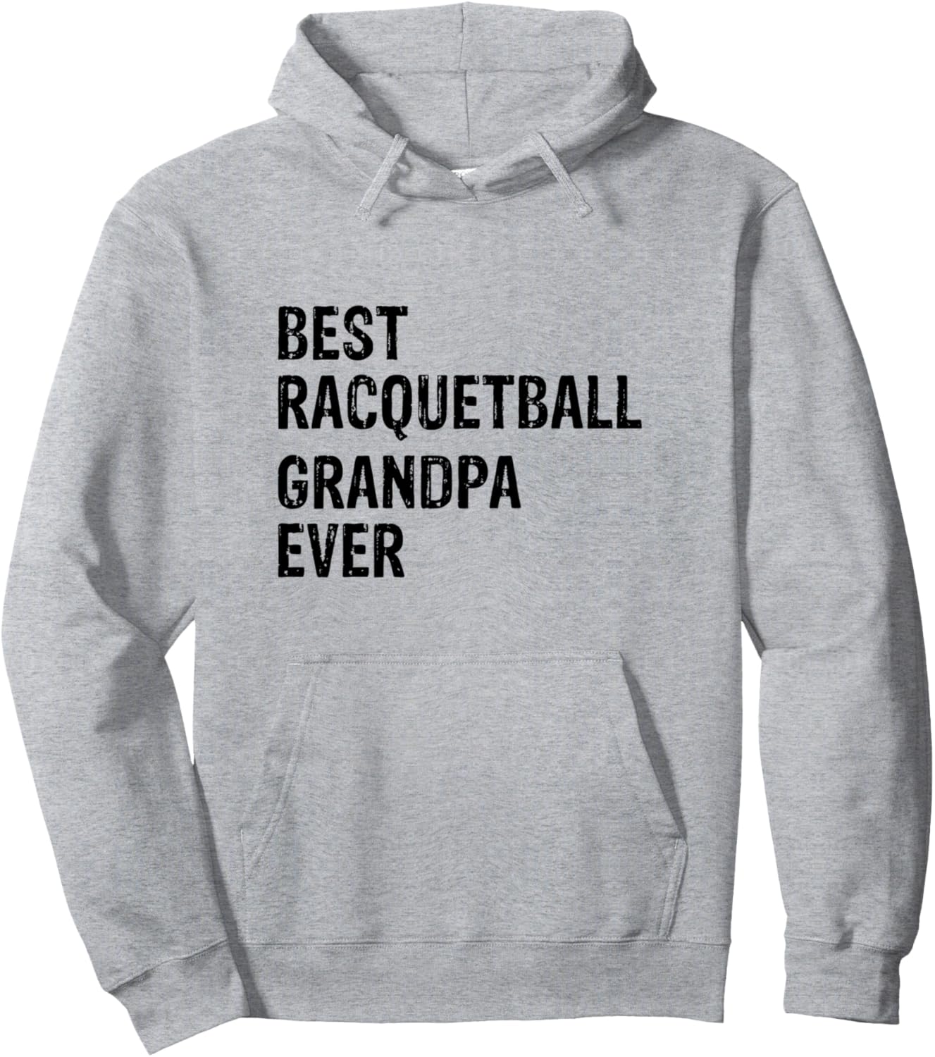 

Лучший дедушка-ракетболист на свете - Толстовка с надписью Дедушка-ракетболист Racquetball Grandpa Racquetball Player, серый