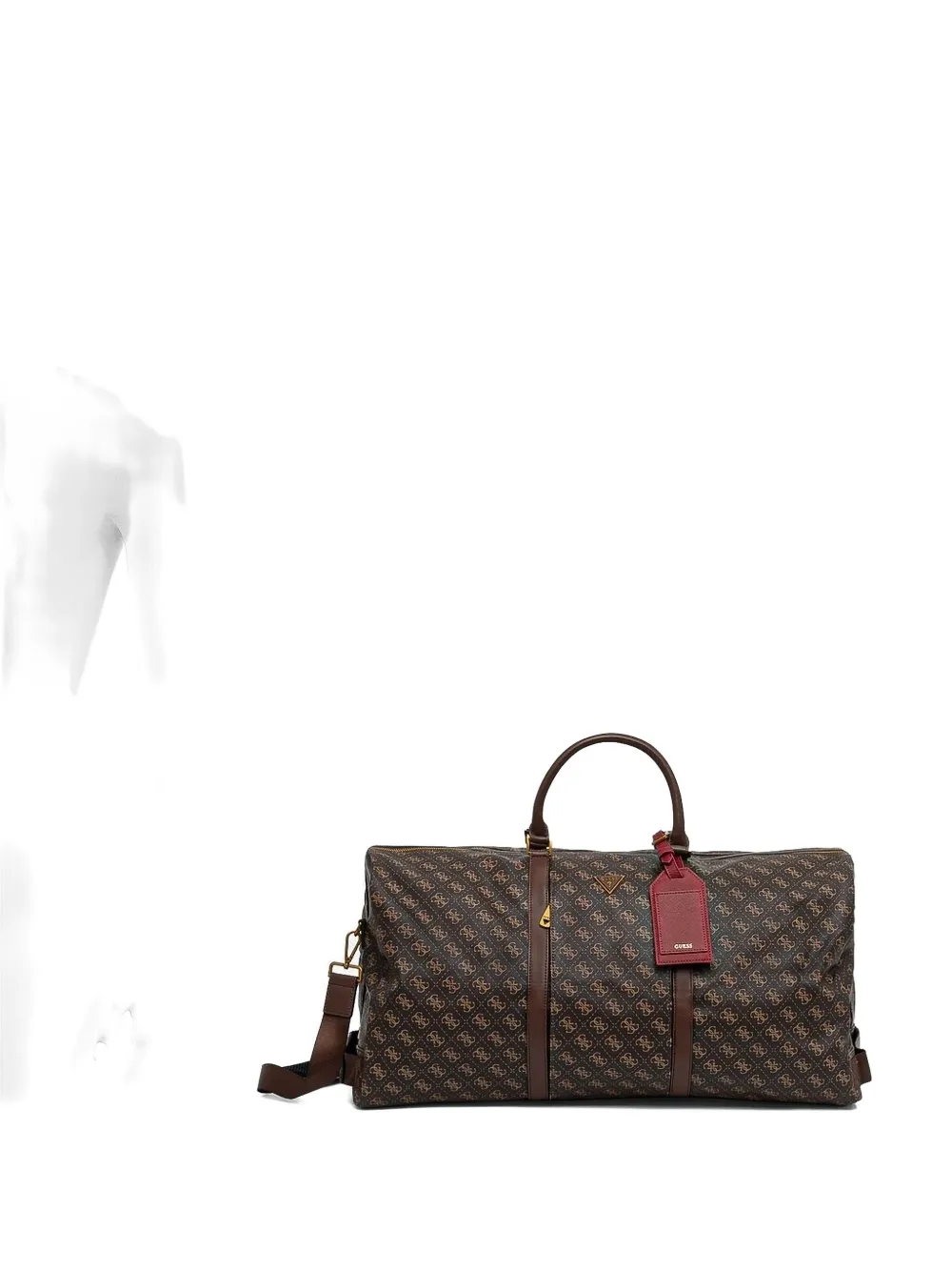 

Дорожная сумка с логотипом 4G Pisa GUESS USA, коричневый