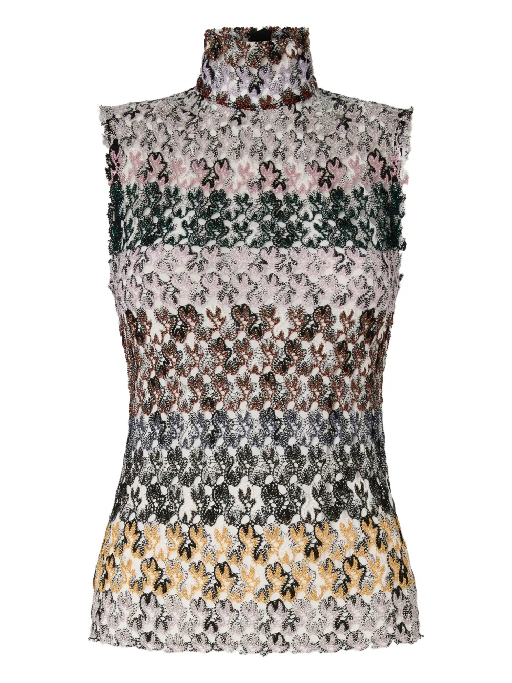 

Вязаный топ Missoni, нейтральный