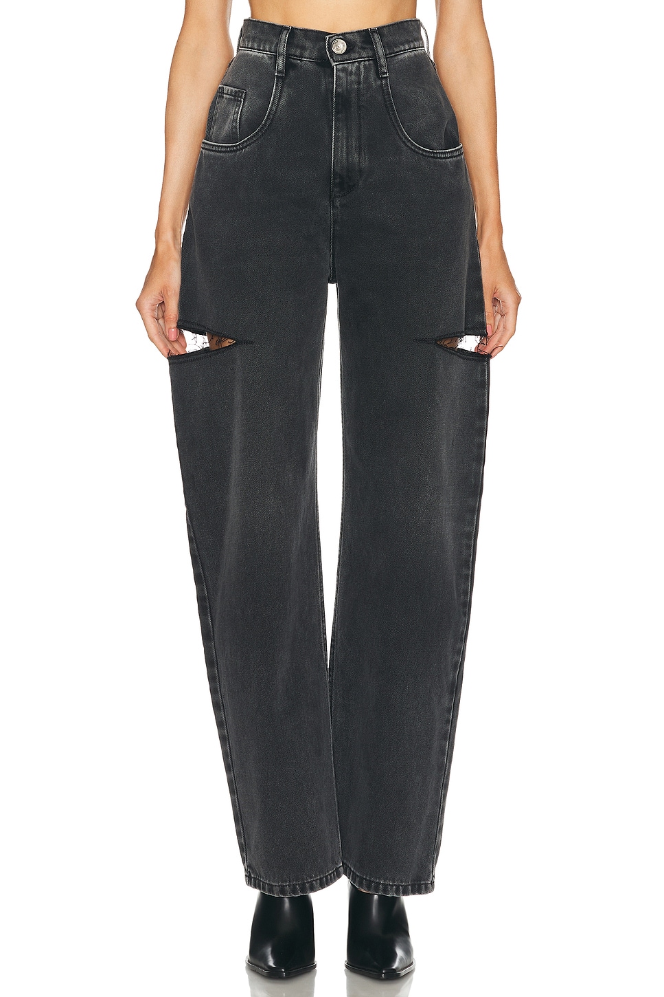 

Джинсы женские Maison Margiela, цвет Black Washed