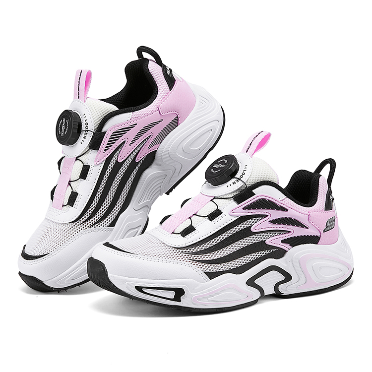 Повседневная обувь для детей Skechers Kids, белый/розовый/черный — фото 3