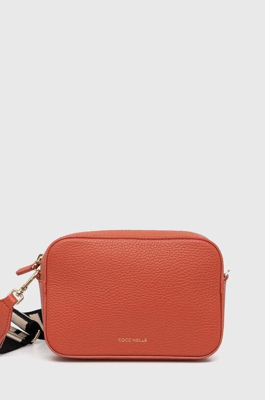 

Кожаная сумка ТЕБЕ Coccinelle, оранжевый