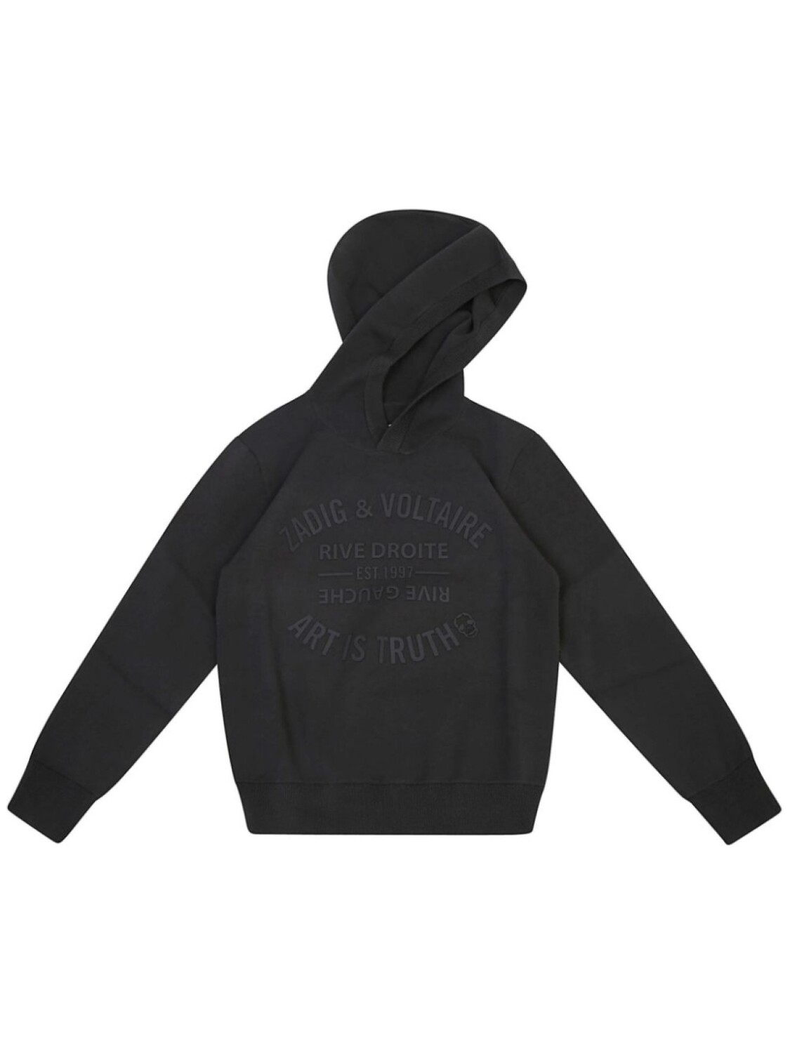 

Zadig & Voltaire Kids толстовка с логотипом, серый