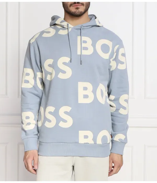 Толстовка Wecool regular fit Boss Orange, синий