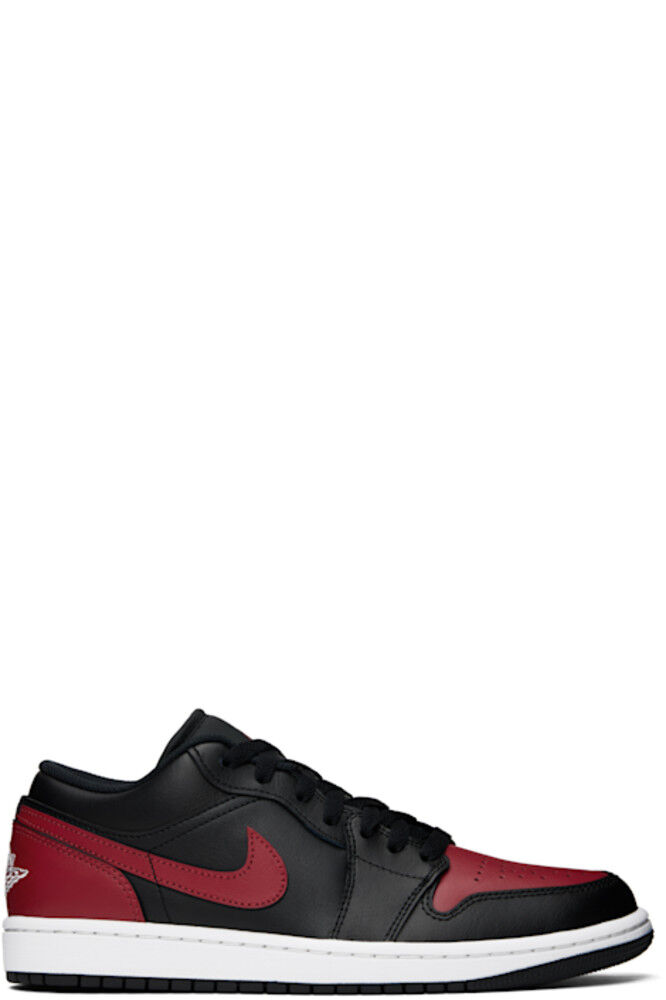 

Кроссовки Air Jordan 1 Low черного и красного цвета Nike Jordan