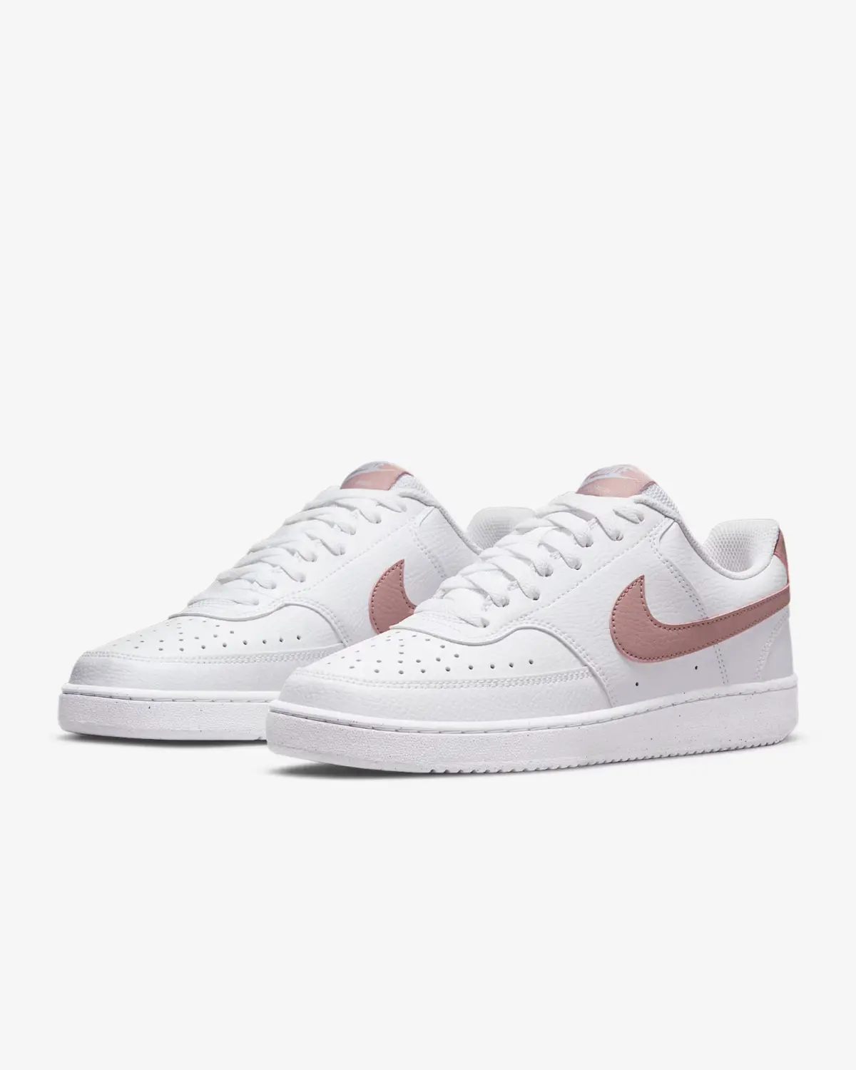 Кроссовки женские Nike Court Vision Low Next Nature DH3158-102, белые, комфортные, FD1260 (белый, 9,5)