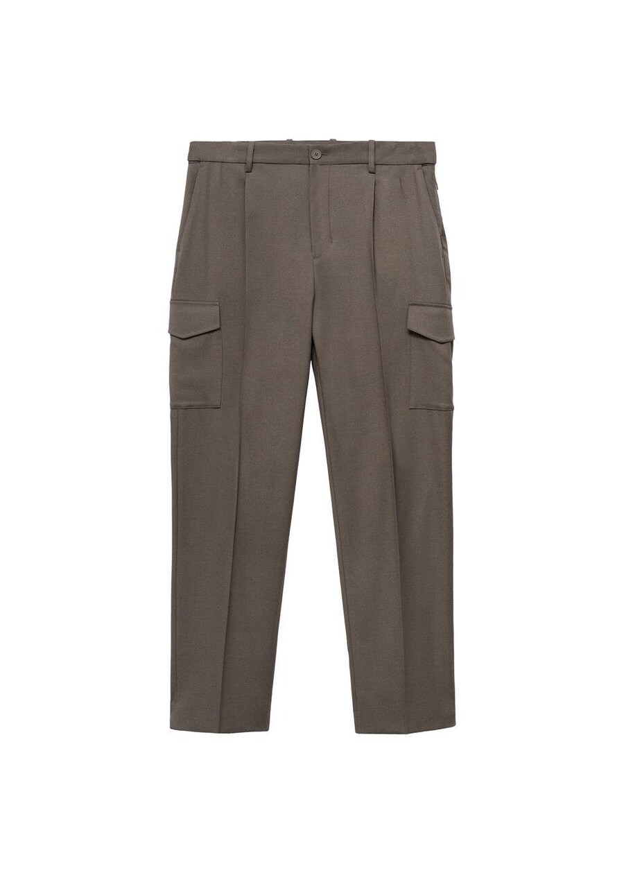 

Узкие брюки со складками MANGO MAN Daytona, Brocade