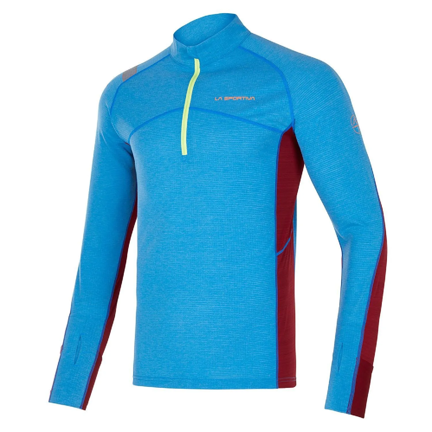 

Свитшот с длинным рукавом мужской La Sportiva, Electric Blue/Sangria