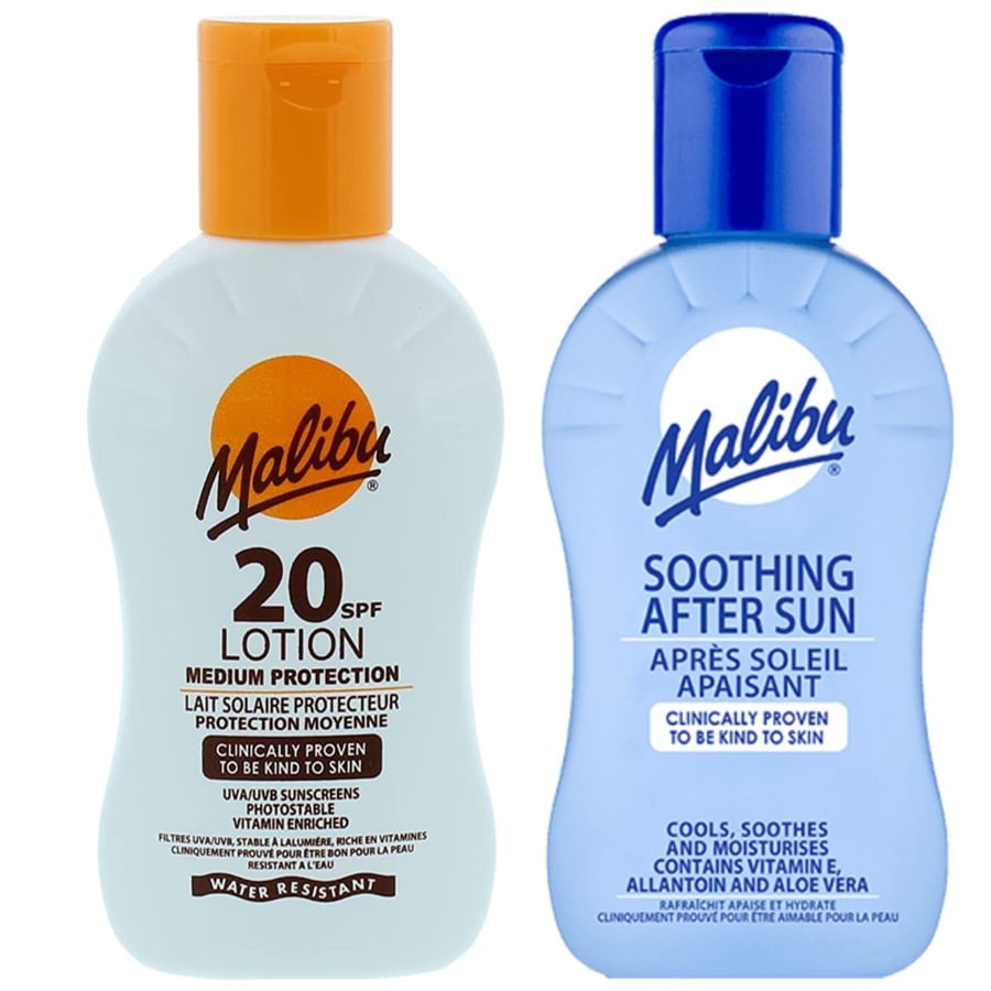 

Бальзам Malibu SPF20 100 мл + Бальзам после загара 100 мл