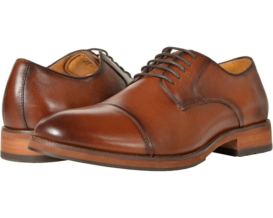 

Оксфорды Florsheim Blaze Cap Toe Oxford, цвет Cognac Smooth