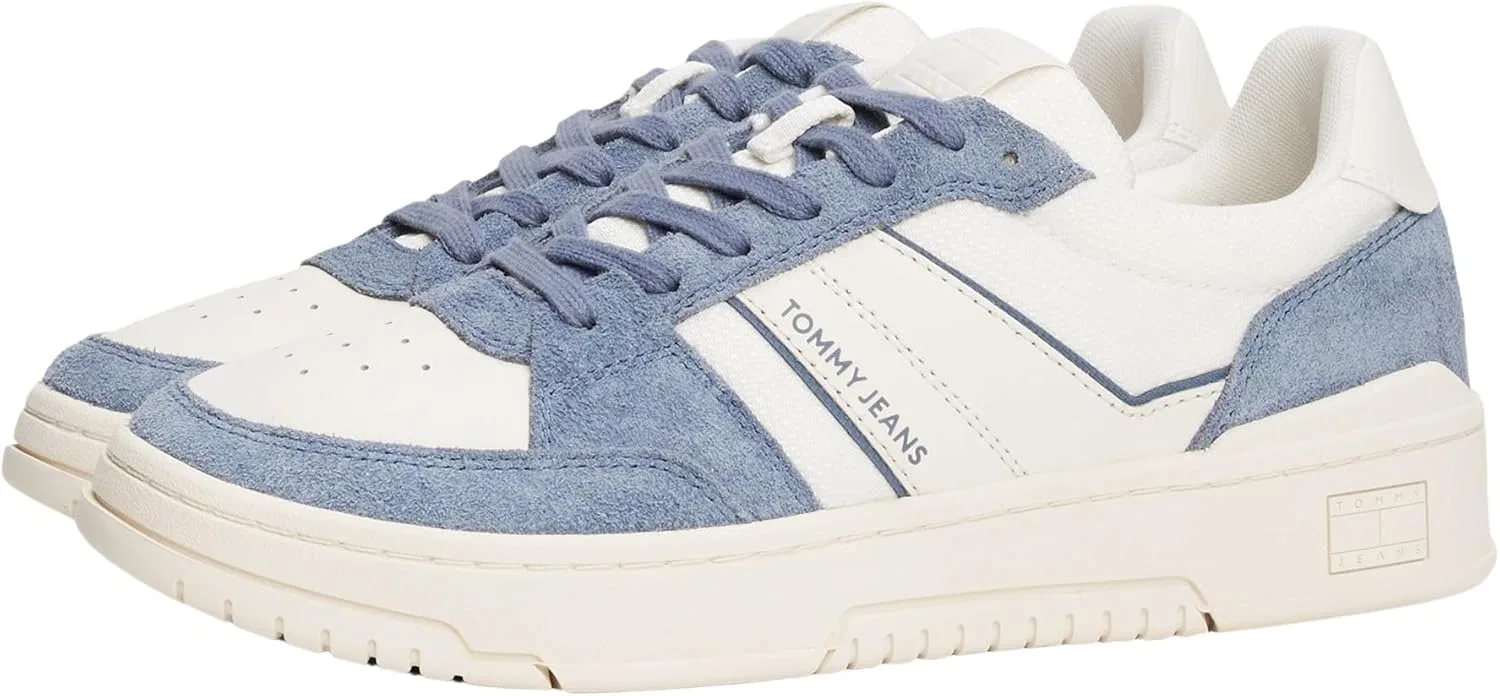 Мужские низкие кроссовки Tommy Jeans TJM Cupsole Pods Em0em01579, Grey Blue Moment — фото 3