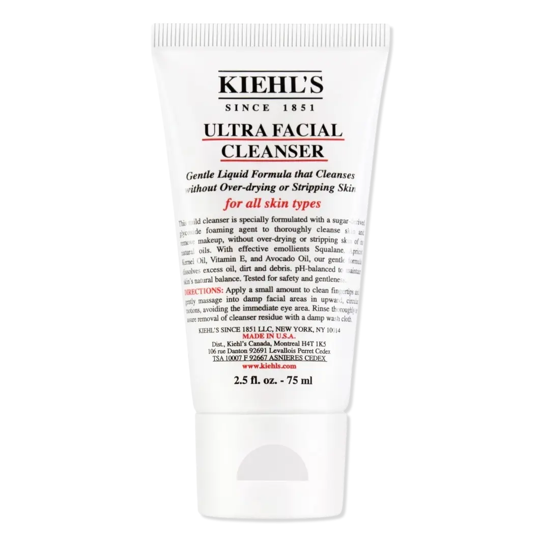 

Гель для лица ultra facial cleanser Kiehls, объем 75 мл
