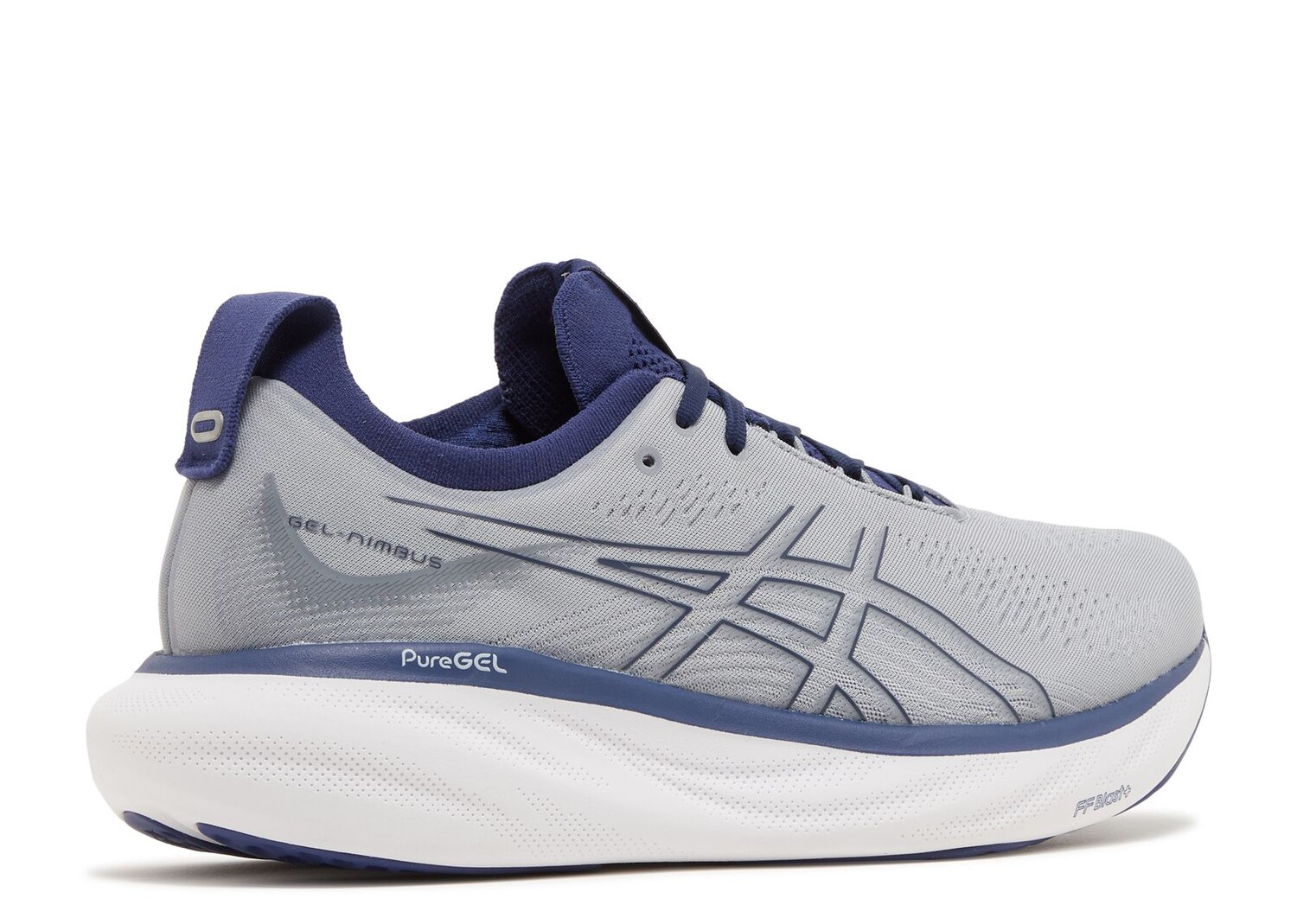 Кроссовки ASICS Gel Nimbus 25 'Sheet Rock Indigo Blue', серый — фото 3