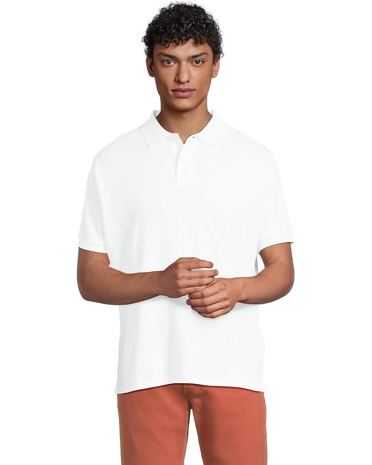

Поло Barbour Hylton Interlock Tailored Fit Polo Shirt, белый