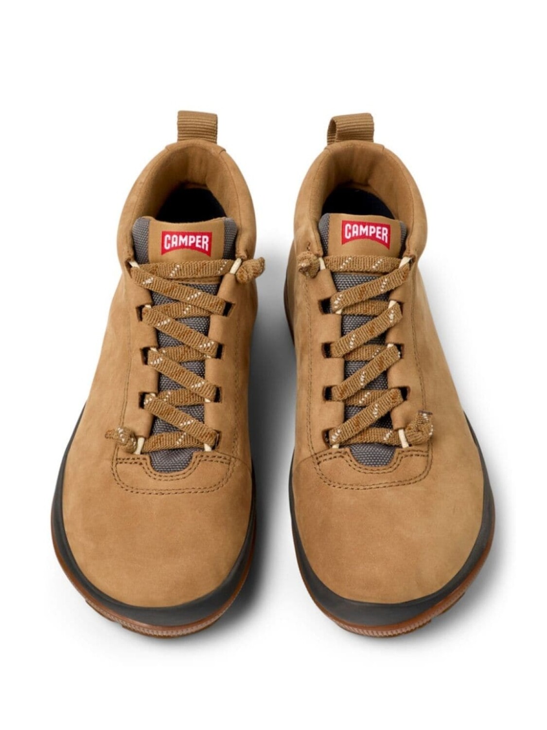 Женские ботинки Camper GORE-TEX на шнуровке, коричневый — фото 3