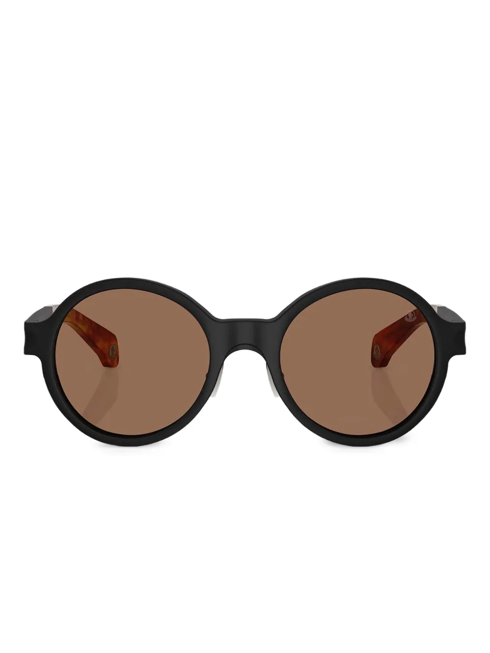 

Солнцезащитные очки в круглой оправе Moncler Eyewear, черный