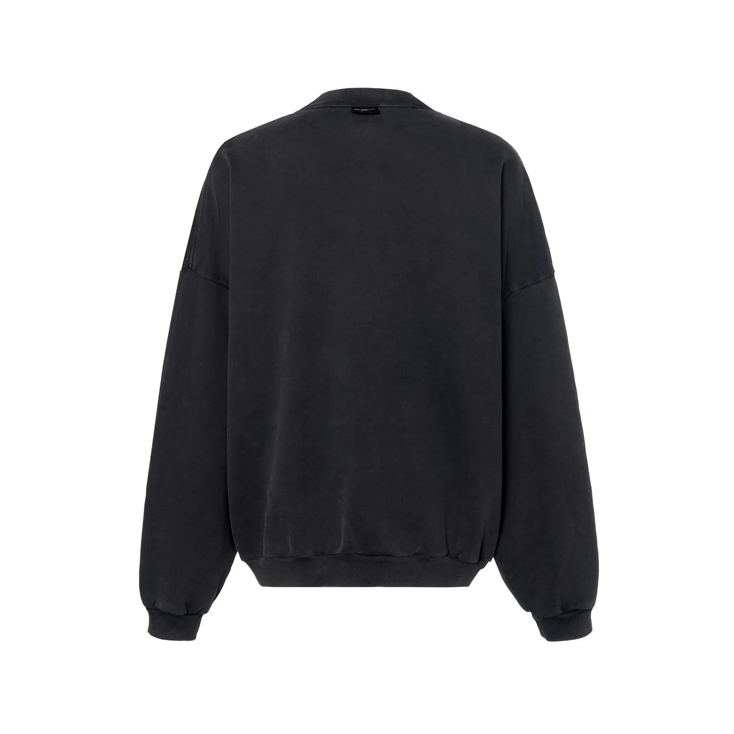 Свитшот Regular Fit Balenciaga Black — фото 3