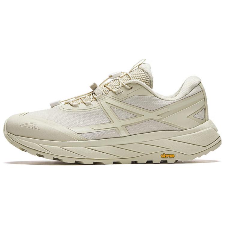 

ANTA Кроссовки Walker Cushioning, противоскользящие и износостойкие, низкие, мужские, бежево-желтые, гранулы