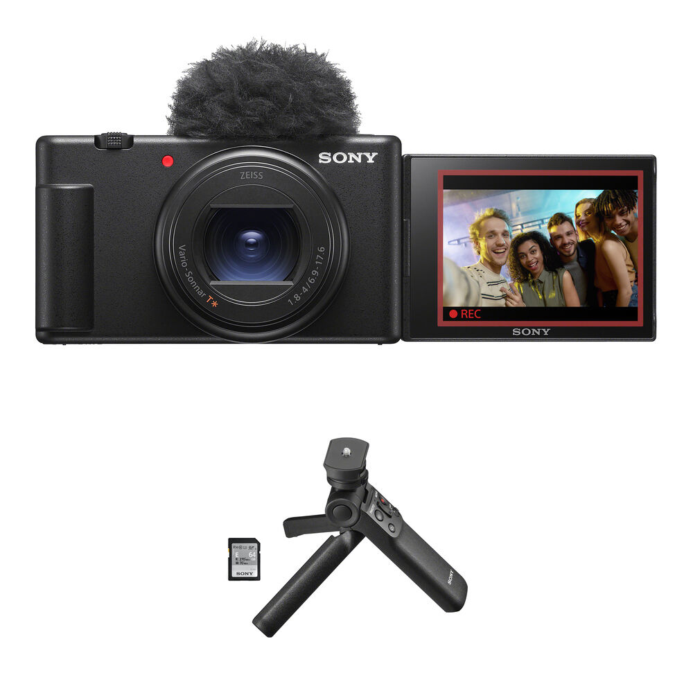 

Цифровая камера Sony ZV-1 II Digital Camera with Vlogger Accessory Kit (Black)