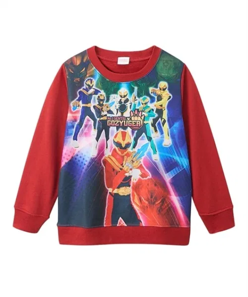 Свитшот No.1 Sentai Gozyuger из полиэстера красный
