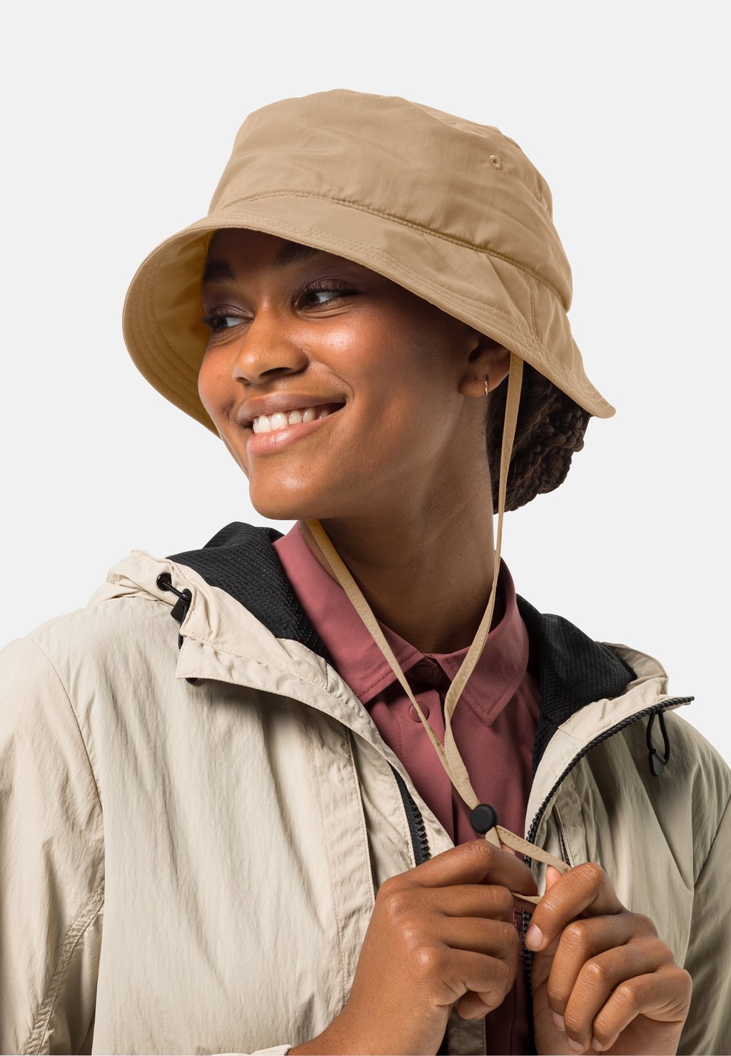 

Шляпа SUN Jack Wolfskin, коричневый