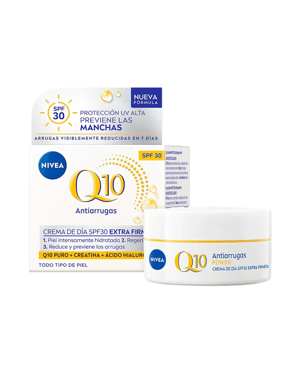 Крем для лица SPF30 NIVEA Дневной Q10 Power против морщин