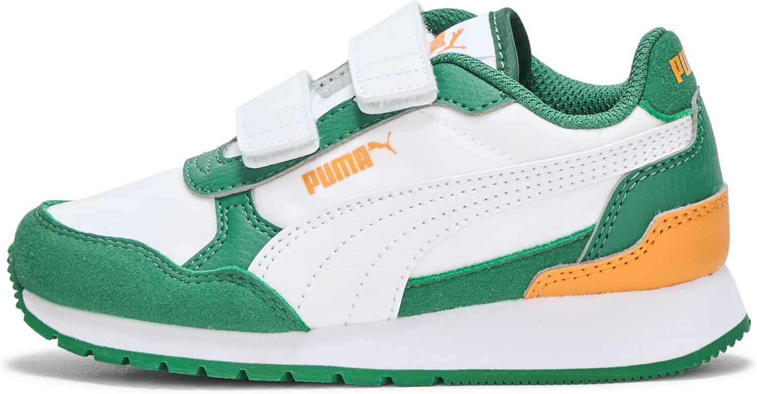 Кроссовки Puma St Runner унисекс-детские на липучке, белый — фото 2