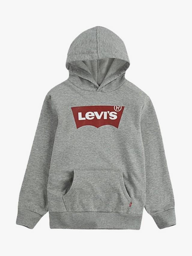 

Детская толстовка с логотипом Bat Levi's, Light Grey
