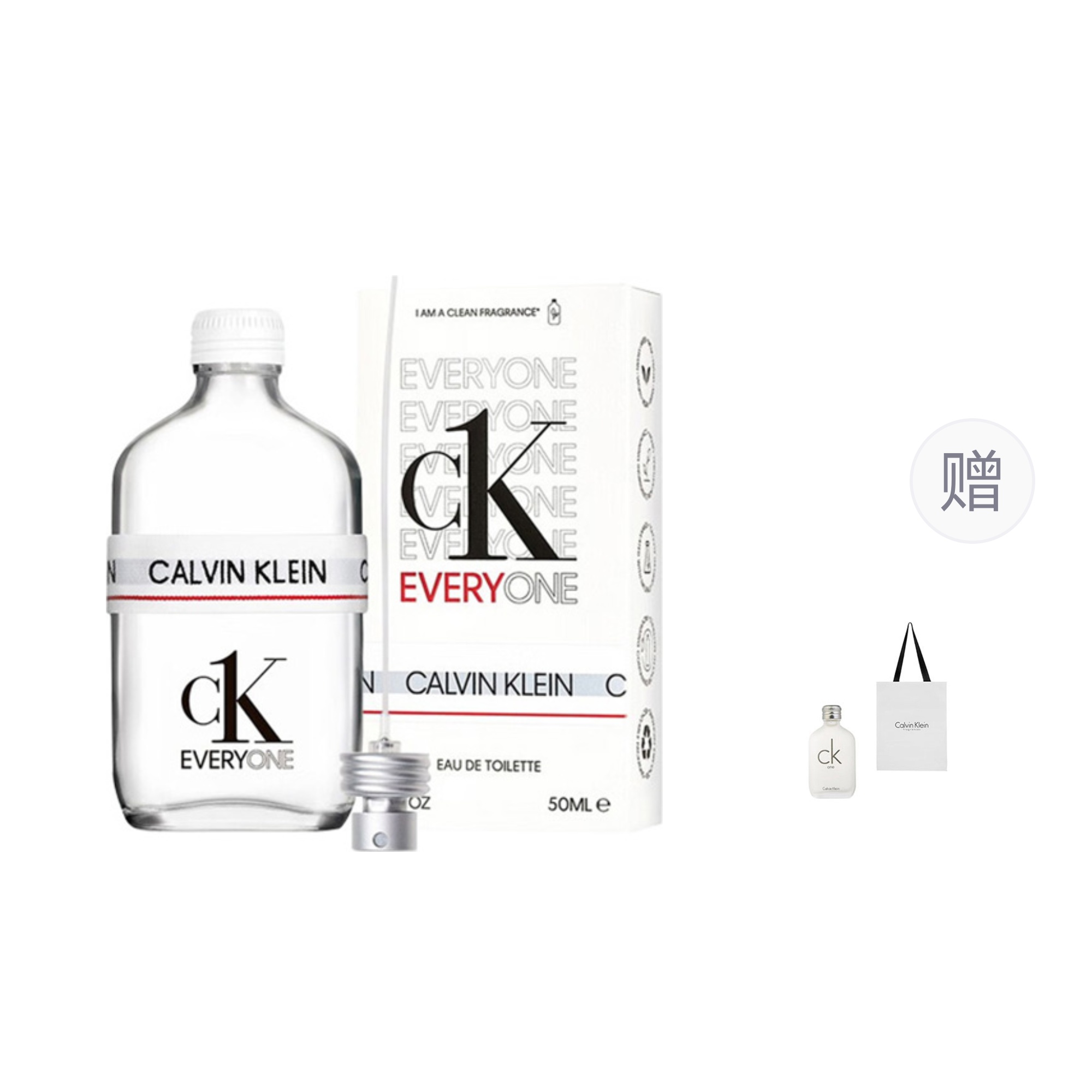 Туалетная вода Calvin Klein CK Everyone, 50 мл + 5 мл — фото 2