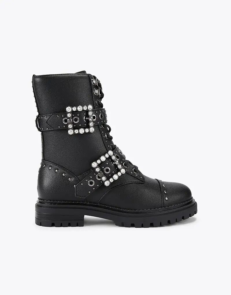 Низкие ботинки KG Kurt Geiger Tank черного цвета