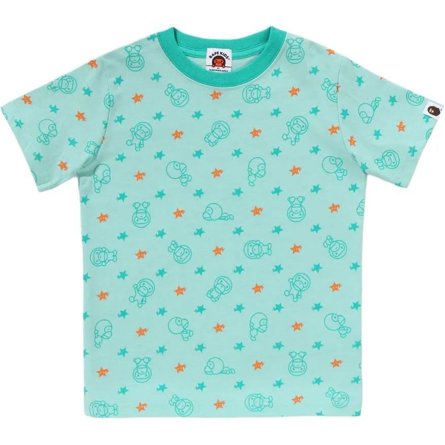 Повседневная спортивная одежда для детей 3-7 лет A BATHING APE, Clothing Sets (Green+Black+Gray) — фото 2