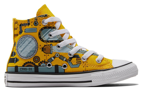 Кроссовки chuck taylor all star summer submarines high top 'amarillo' Converse, желтый — фото 2